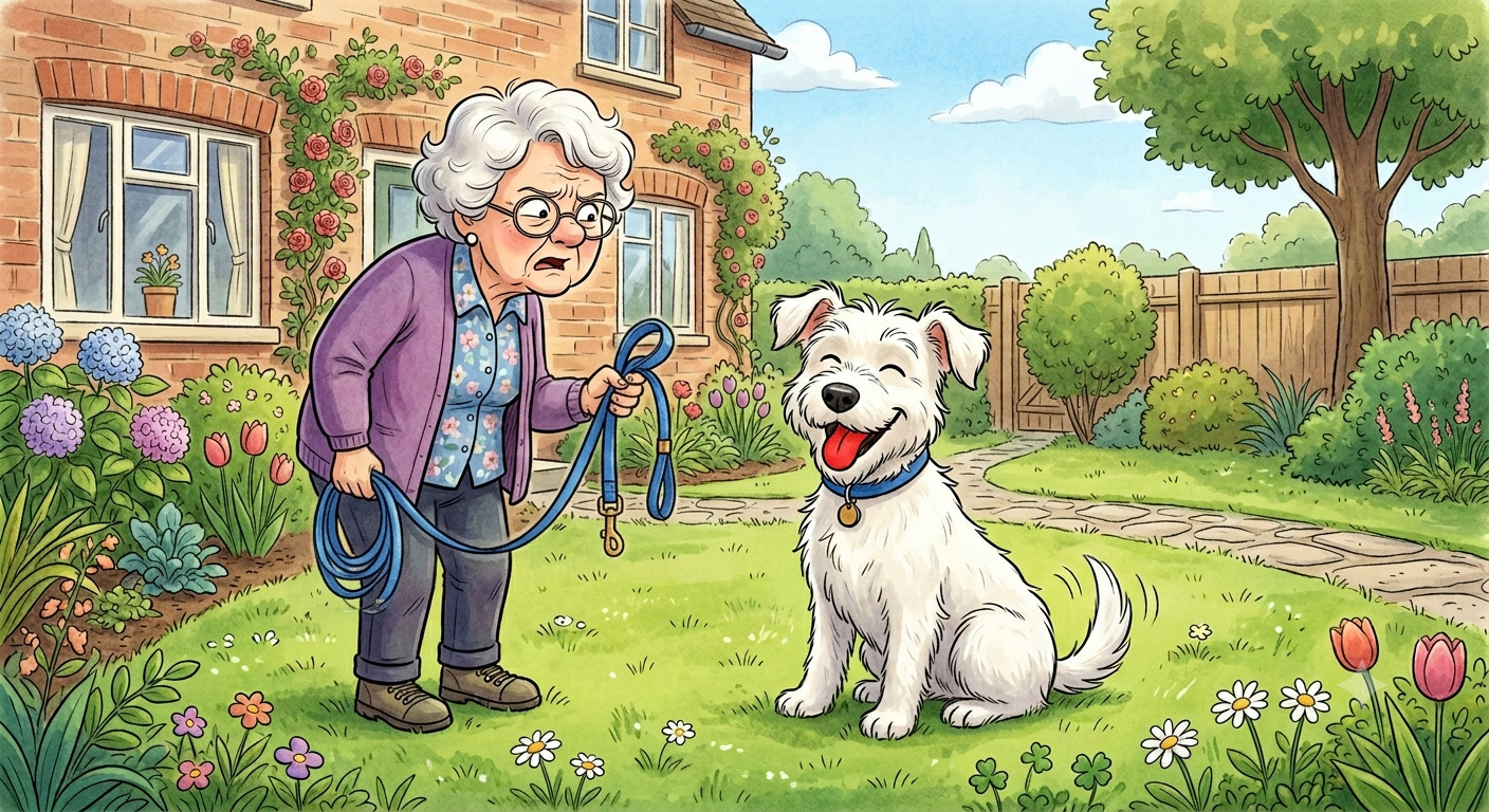I Helped an Old Lady with Her Dog